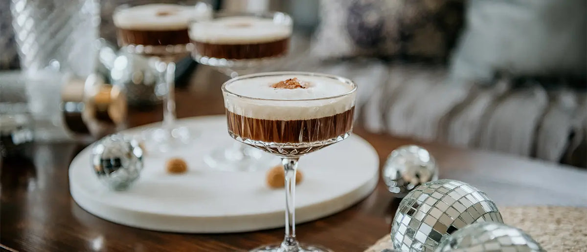 Mehrere Espresso Martini der Kaffeerösterei Martermühle