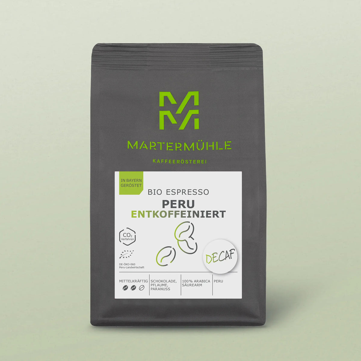 Bio Espresso Peru entkoffeiniert