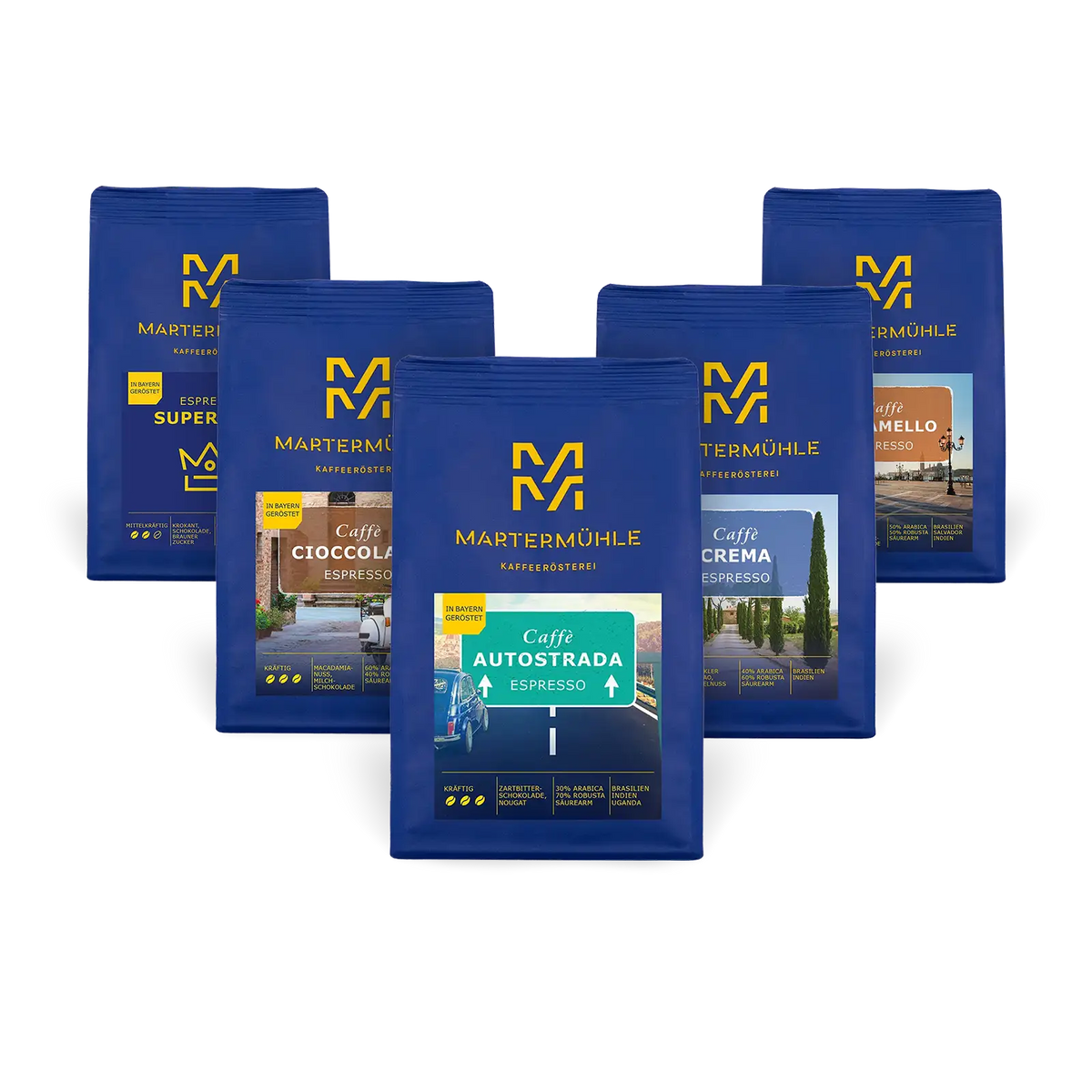 Mediterrane Leichtigkeit | Probierpaket- 5x250g