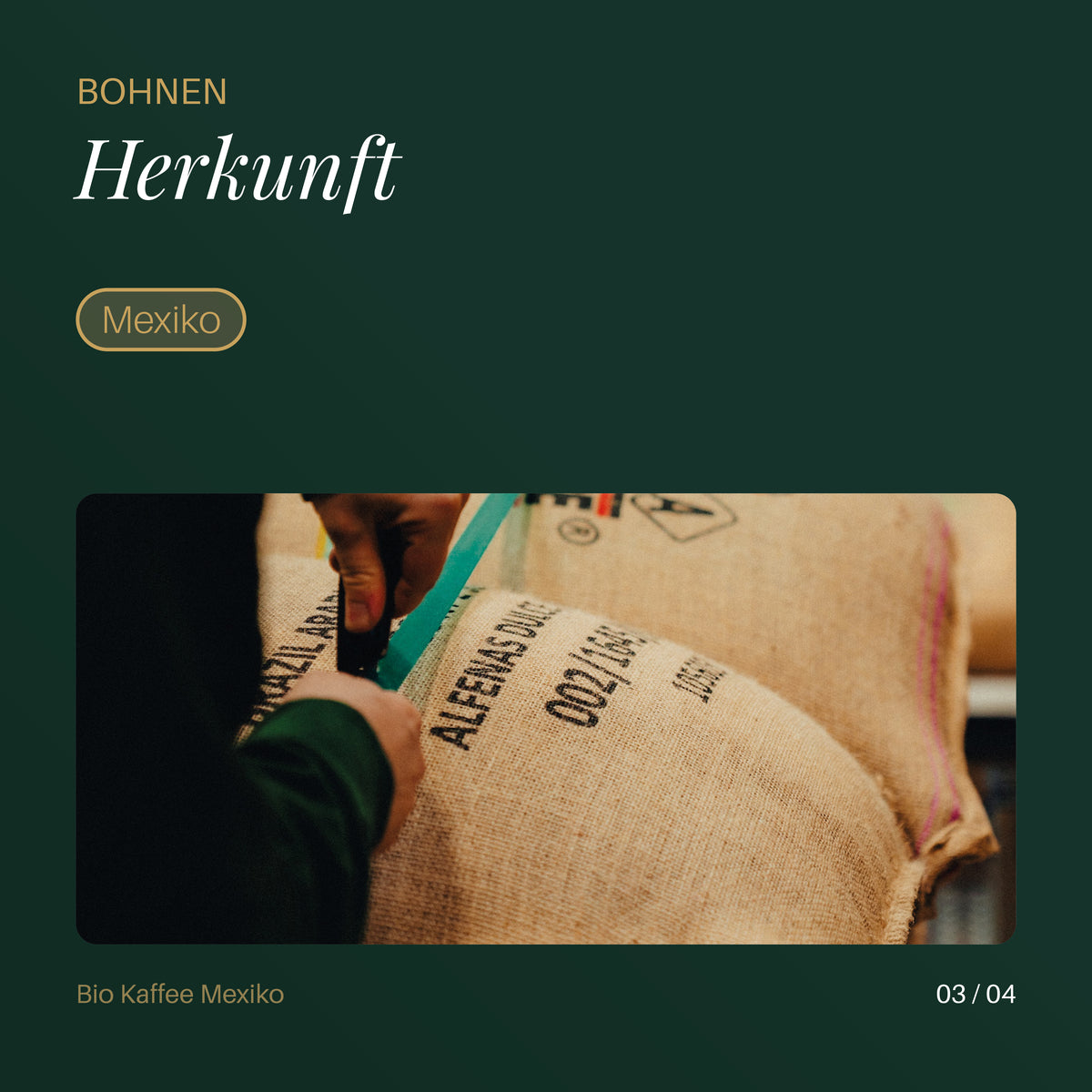 Bio Kaffee Mexiko