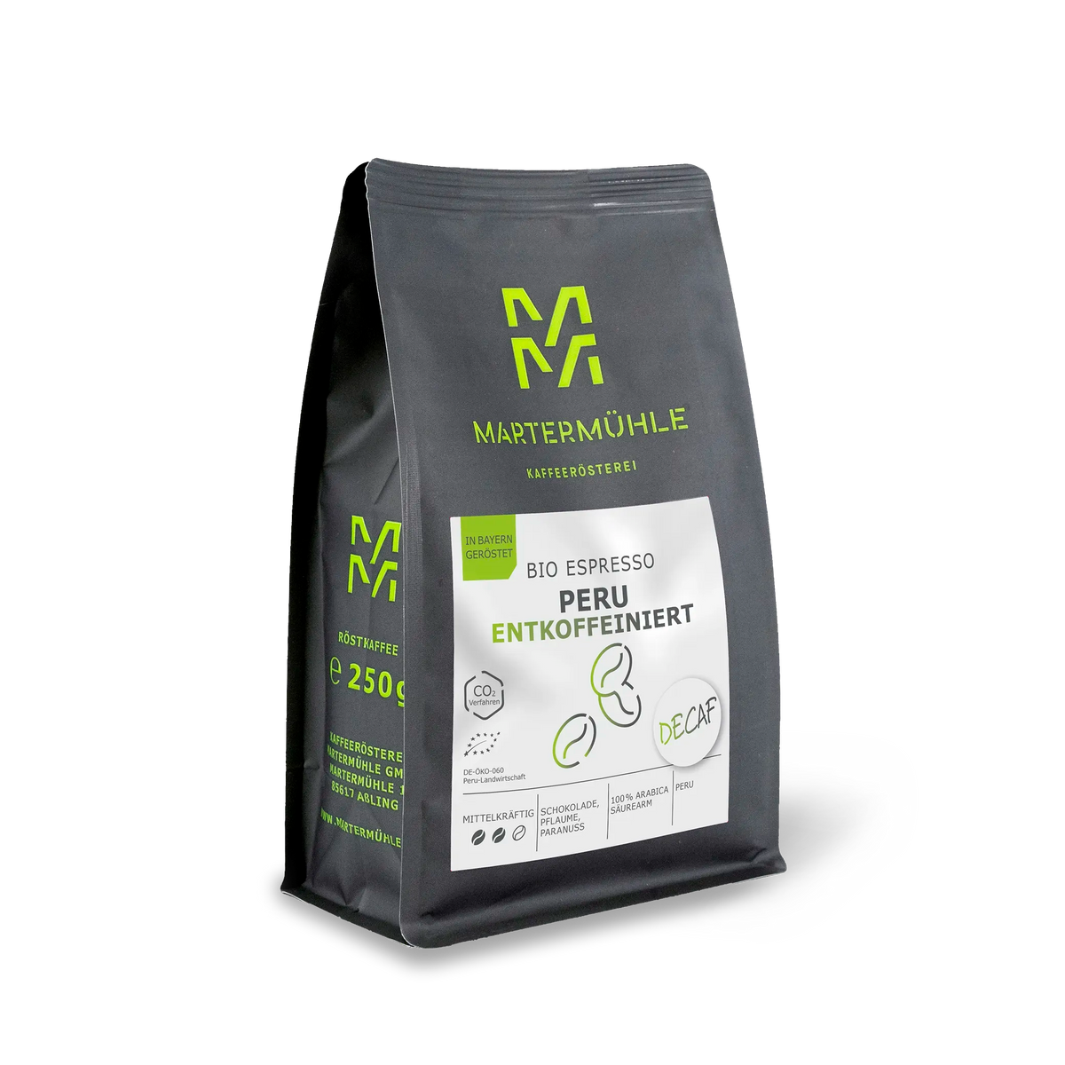Bio Espresso Peru entkoffeiniert
