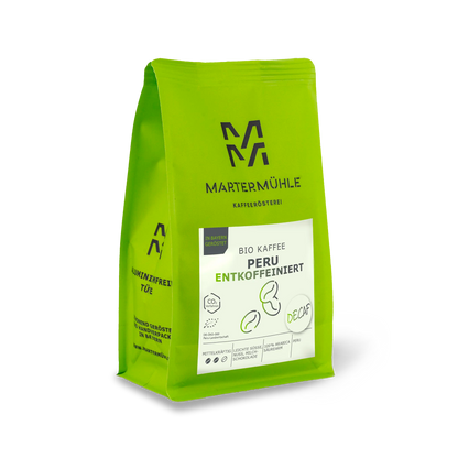 Bio Kaffee Peru entkoffeiniert