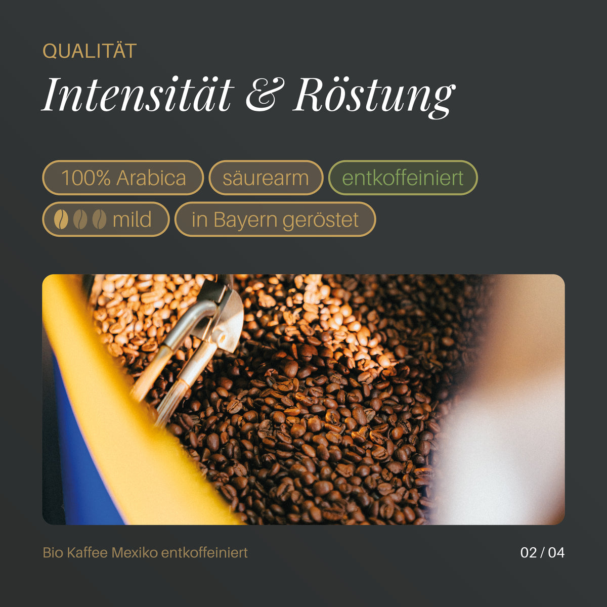 Bio Kaffee Mexiko entkoffeiniert