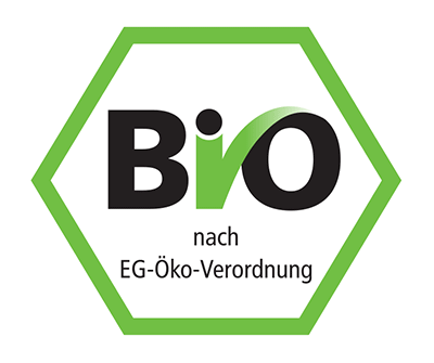 Deutsches Bio-Siegel nach EG-Öko-Verordnung.