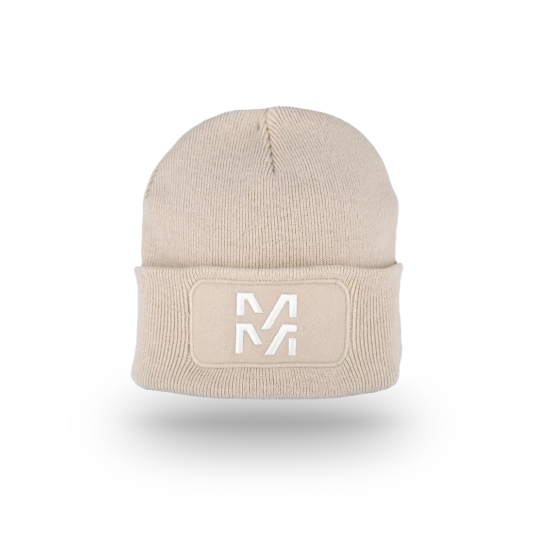 Beige Martermühle Mütze ohne Hintergrund.