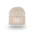 Beige Martermühle Mütze ohne Hintergrund.