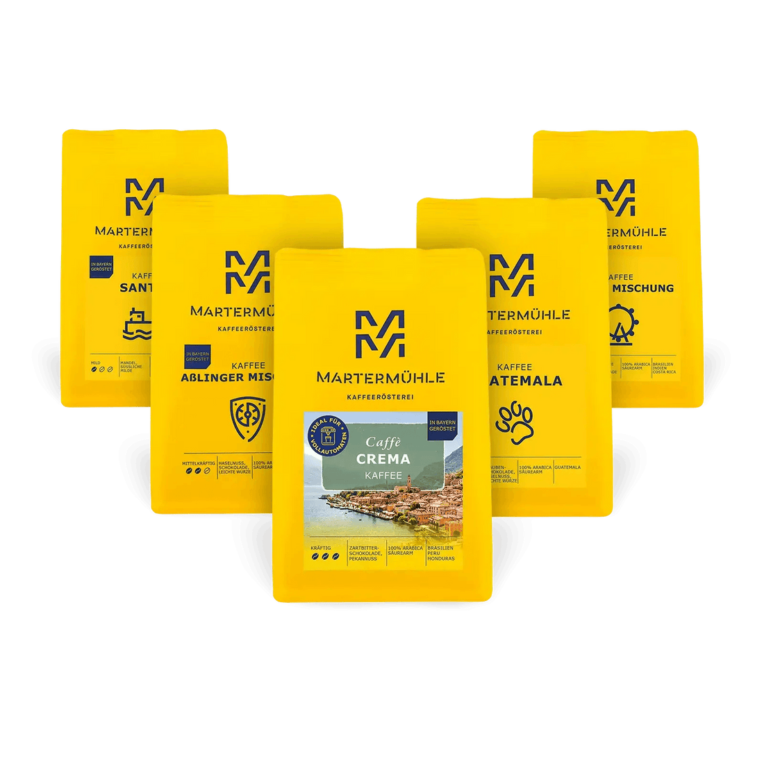Best-of Martermühle Kaffee - 5x250g - Martermühle
