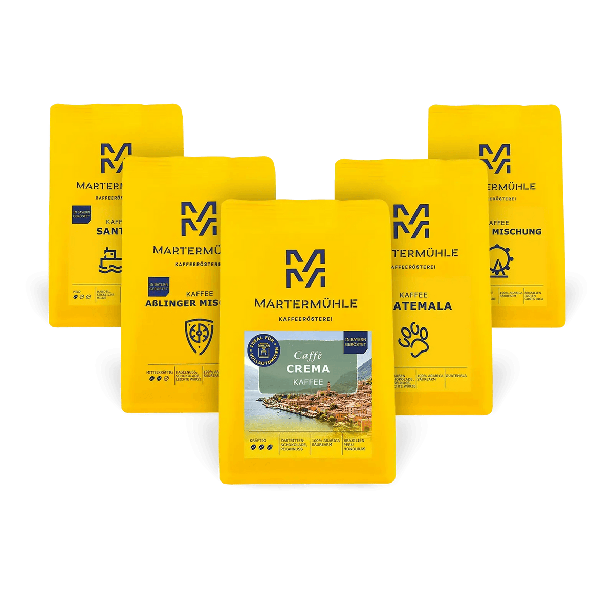 Best-of Martermühle Kaffee - 5x250g - Martermühle
