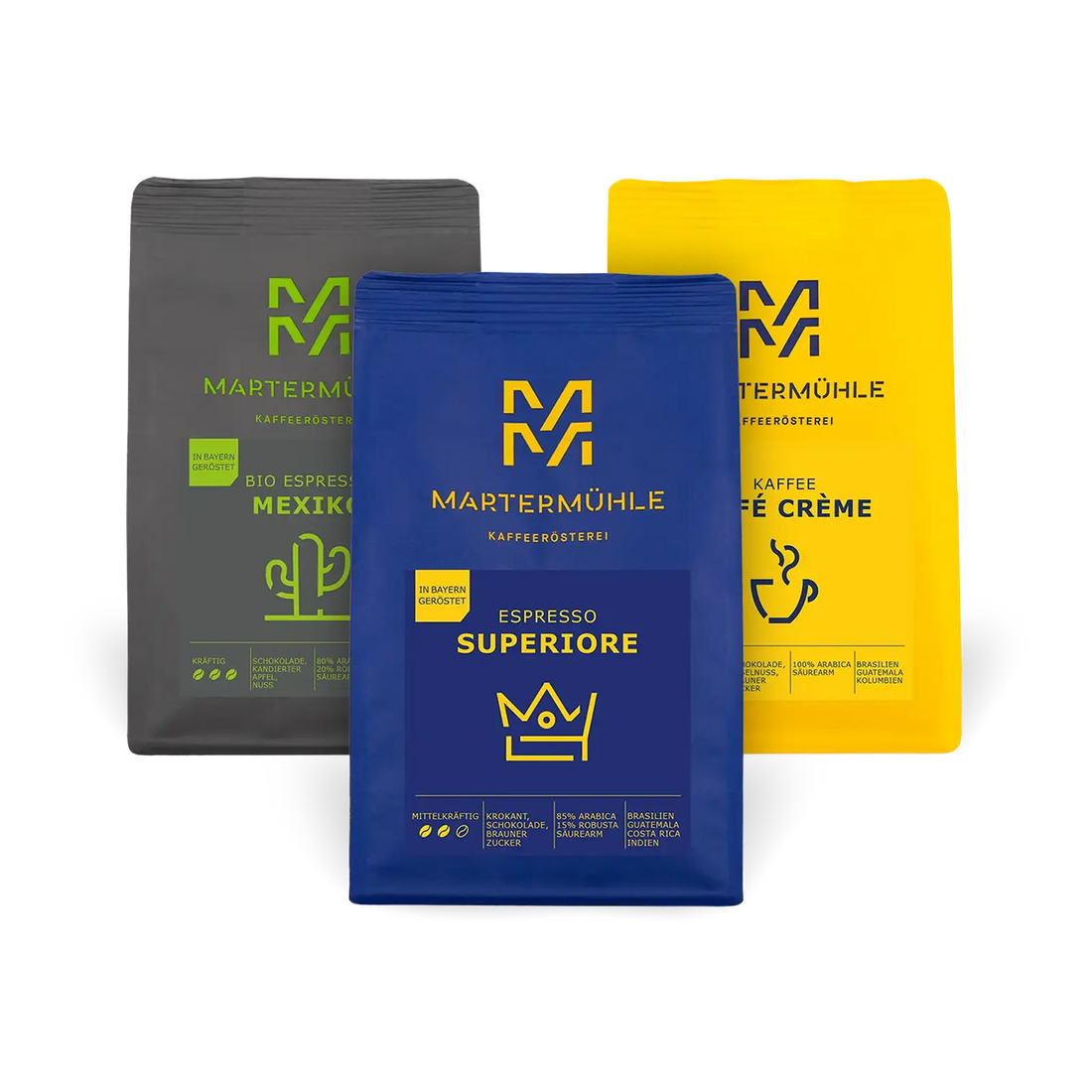Für den Vollautomaten – 3x250g Kaffee/Espresso